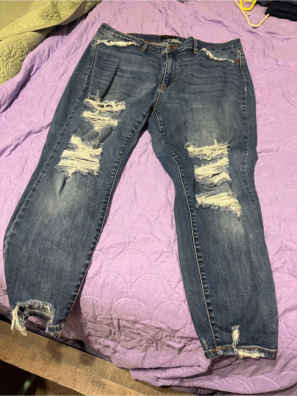 Judy Blue Light Wash Skinny Fit Jeans